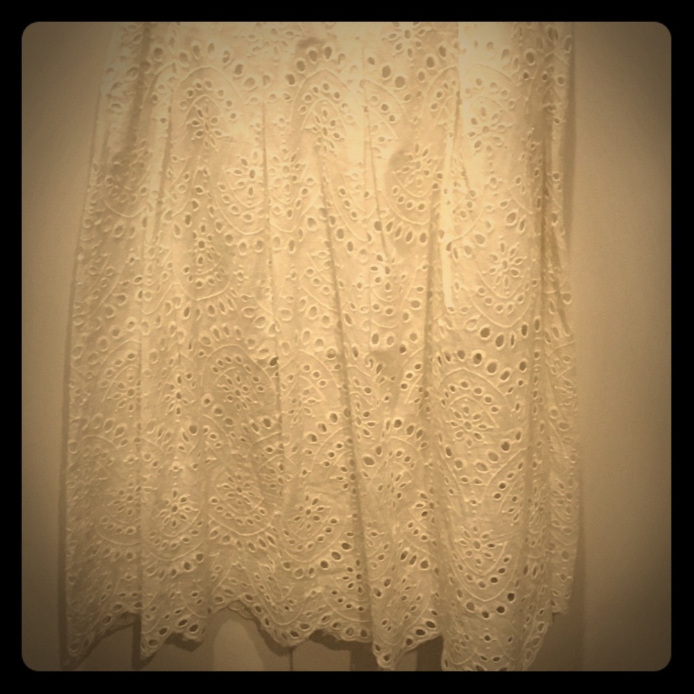 Zara scalloped skirt
